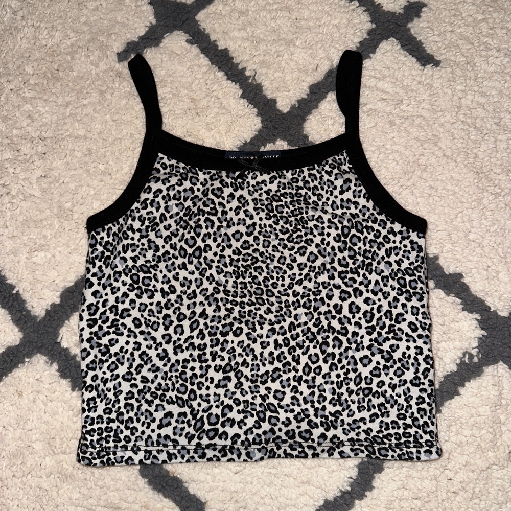 Brandy Melville cheetah tank top